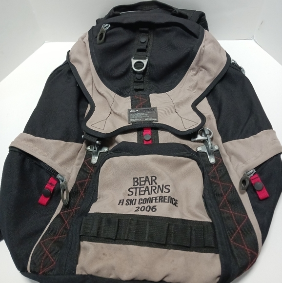 Bear Stearns / Oakley No. 20-S1242-0 Backpack - 2006 Ski Conference RARE
